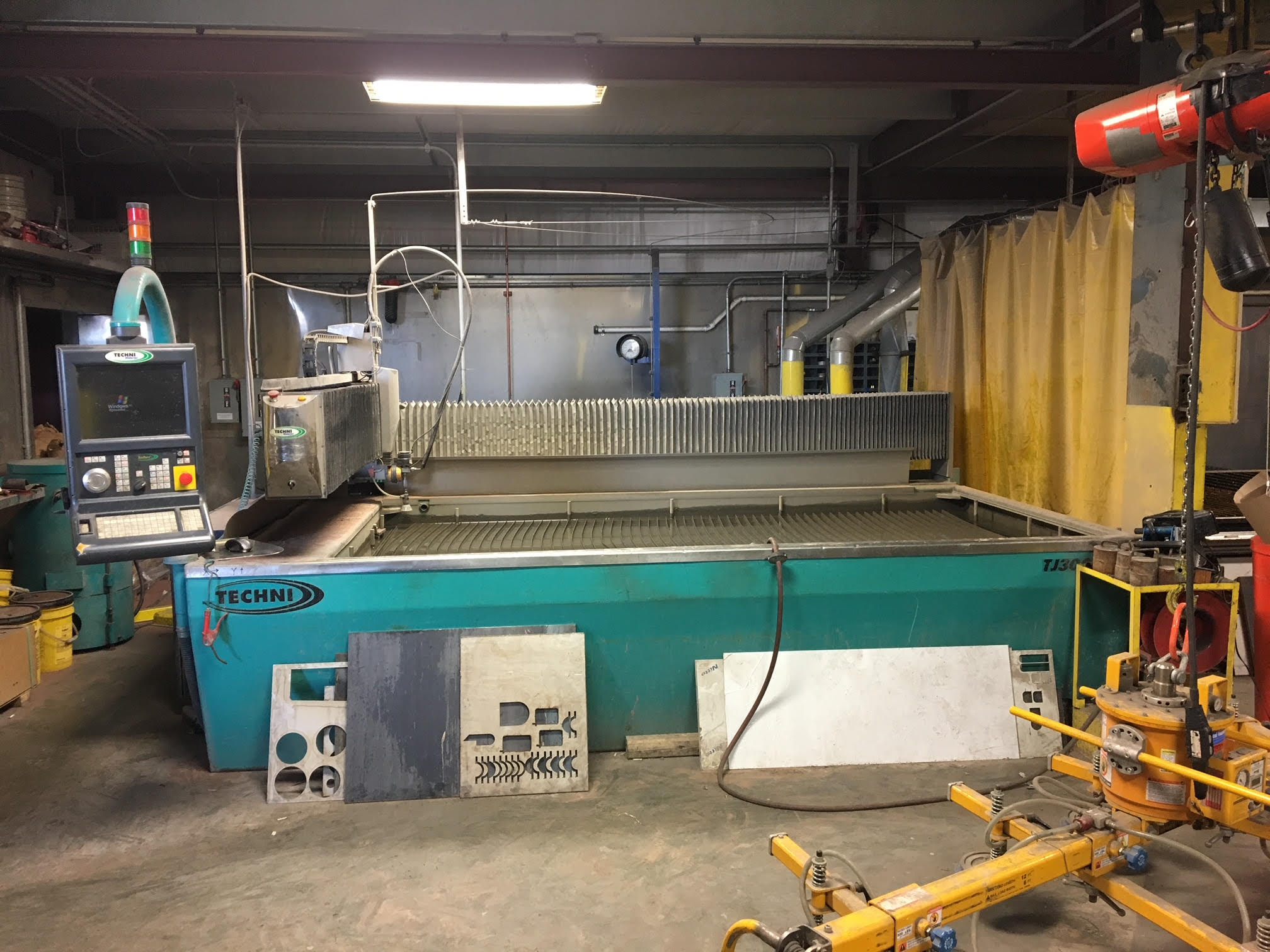 2006 Techni Techjet 3000-X2 Waterjet Cutting System (#3949)